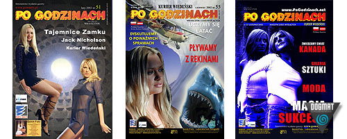 Magazyn Po Godzinach - ponad 50 wydań miesięcznika kulturalno publicystycznego ukazującego się również z suplementem CD